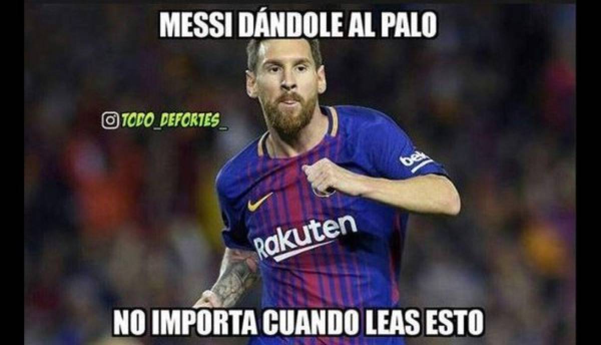 Messi, protagonista de los memes que dejó el Barcelona-Alavés