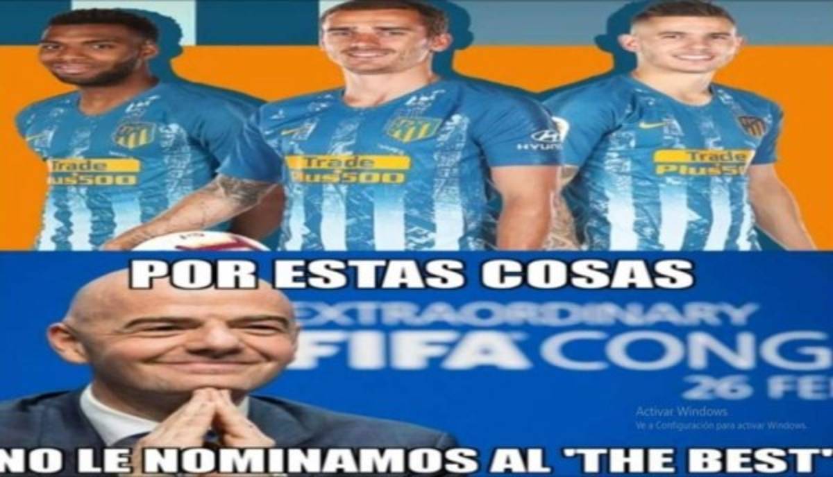 Así lucen los memes previo a la entrega del premio The Best