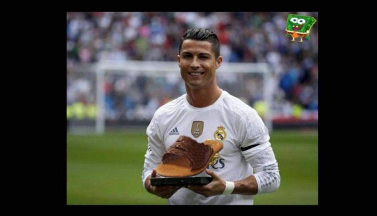Cristiano Ronaldo, víctima favorita de los memes tras la sexta Bota de Oro de Messi    