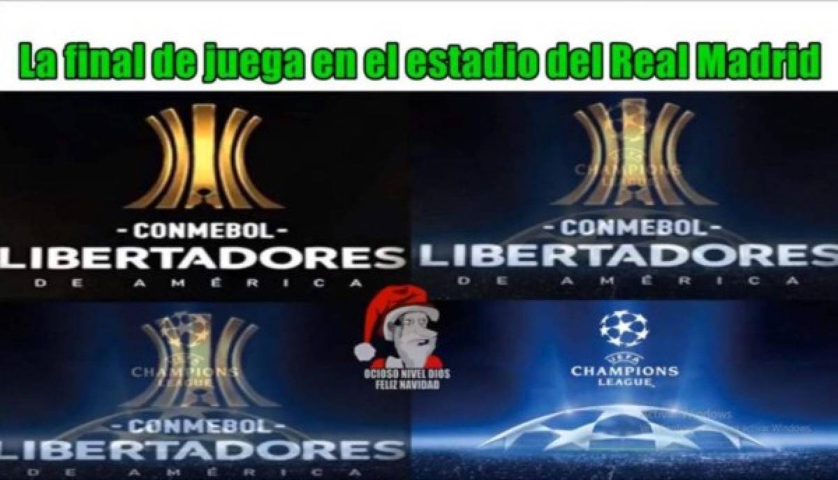 ¡Locura! Los memes no perdonan jugar la final de Libertadores en el Bernabéu