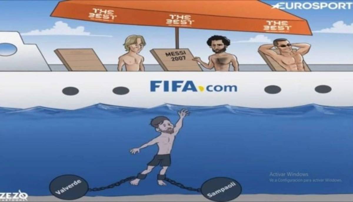 Así lucen los memes previo a la entrega del premio The Best