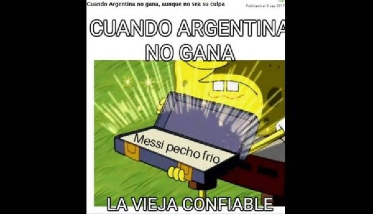 LOCURA: Los divertidos memes que dejó el sufrido empate de Argentina frente a Perú