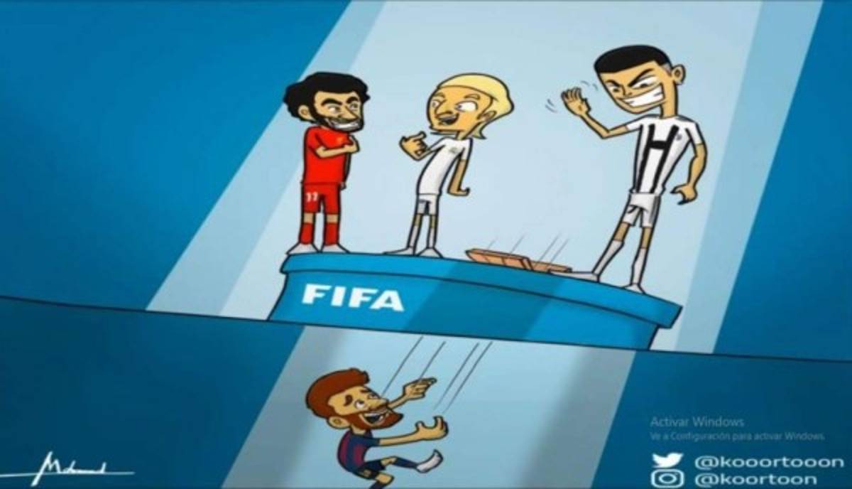 Así lucen los memes previo a la entrega del premio The Best