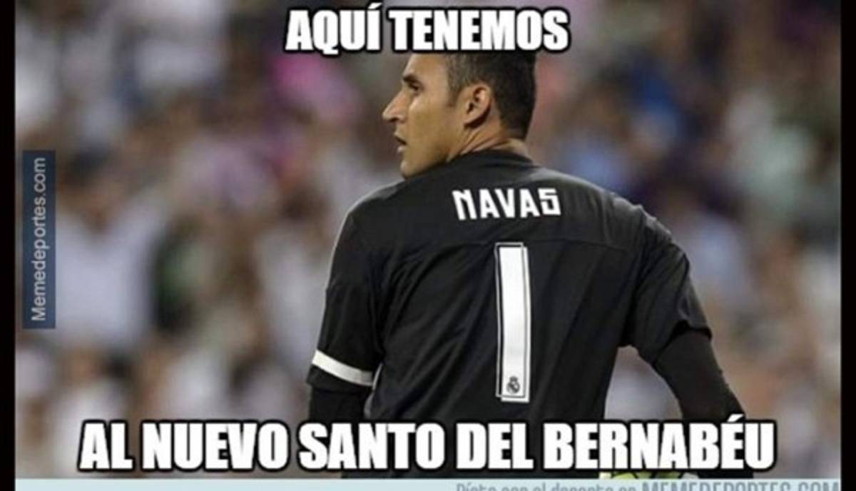 Gran actuación de Keylor Navas dejó memes muy graciosos