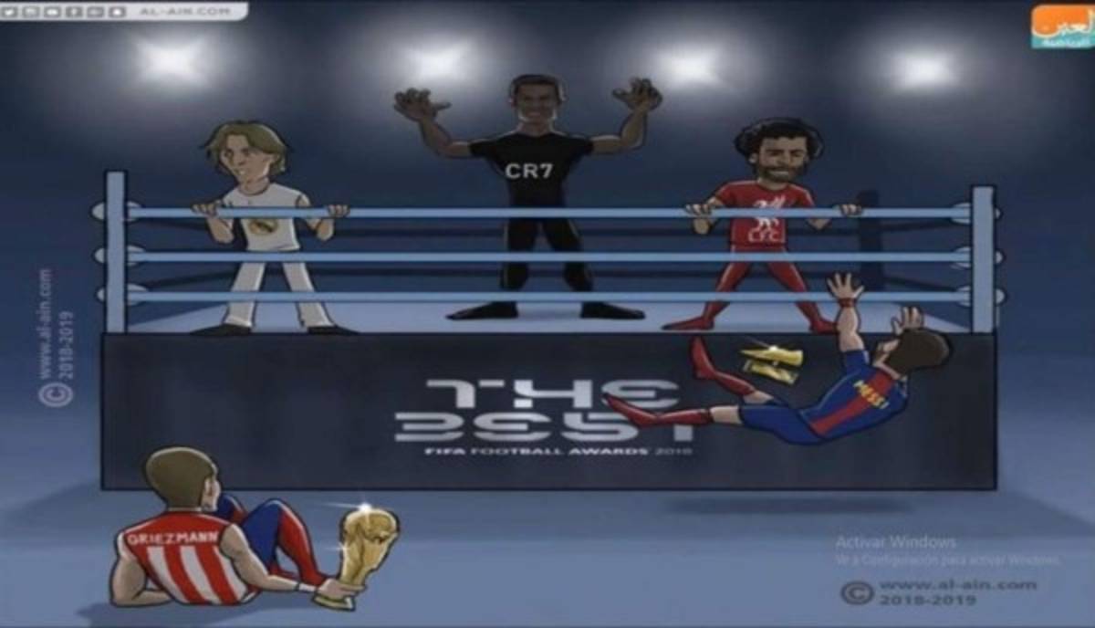 Así lucen los memes previo a la entrega del premio The Best