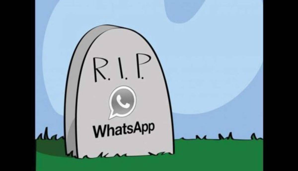 Se cae whatsapp y lo acribillan con duros memes