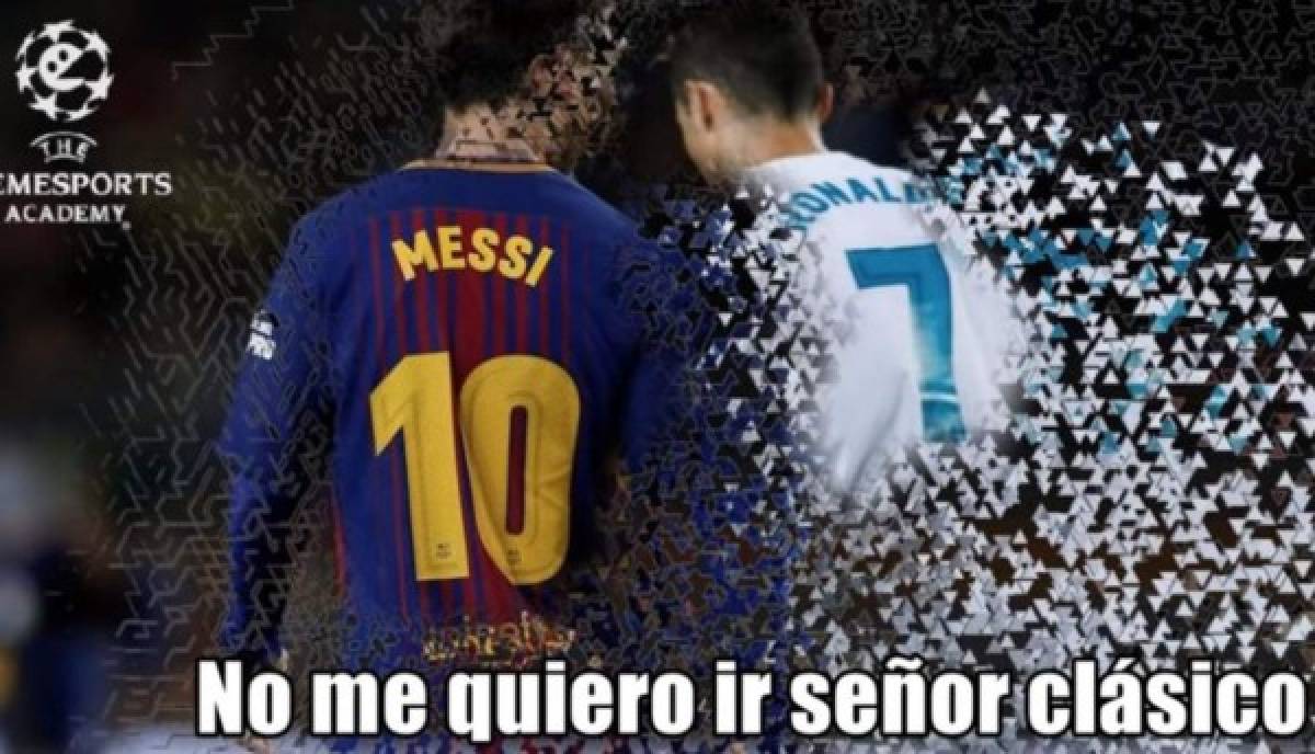 Los imperdibles memes que ya calientan el clásico español entre Barcelona y Real Madrid