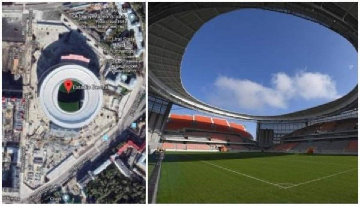 ¡Maravilloso! Se inauguró el Ekaterimburgo Arena, el estadio más raro del Mundial de Rusia