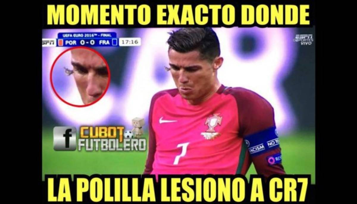 Los mejores memes que dejó la final de la Eurocopa entre Francia y Portugal
