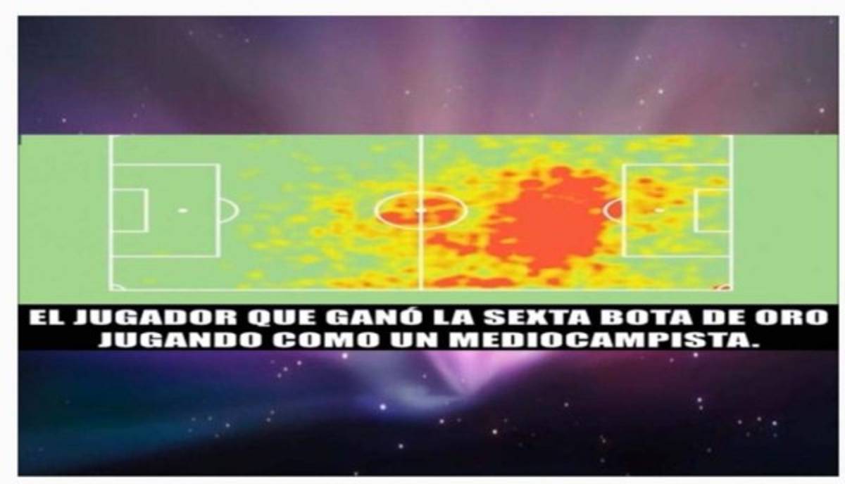 Cristiano Ronaldo, víctima favorita de los memes tras la sexta Bota de Oro de Messi    