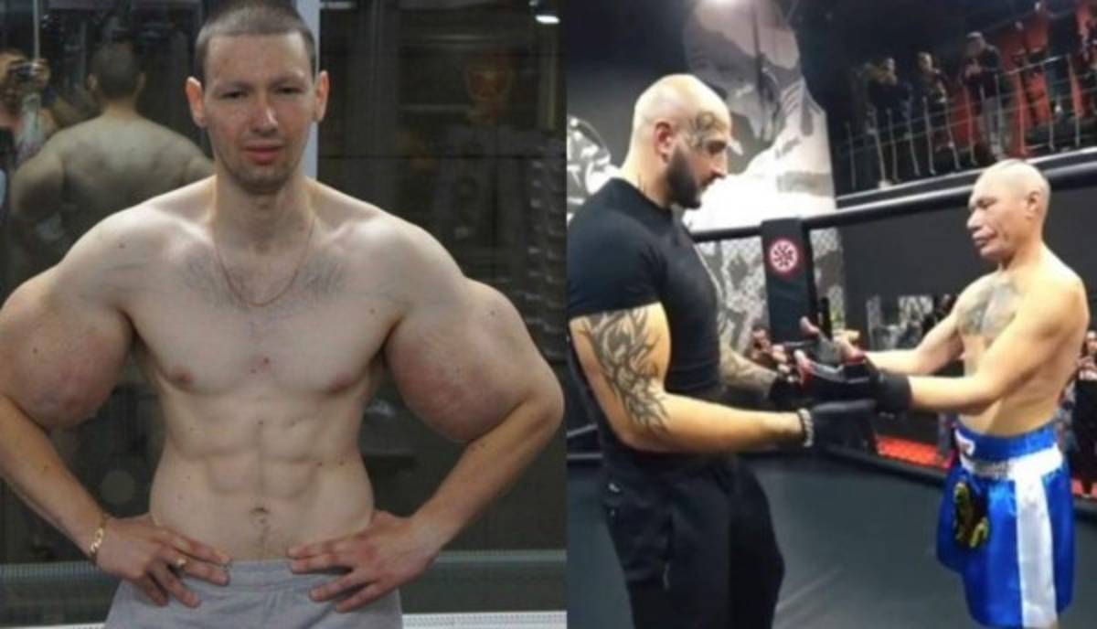 Así es el ''Popeye'' ruso, el luchador que fue humillado durante su debut en la MMA