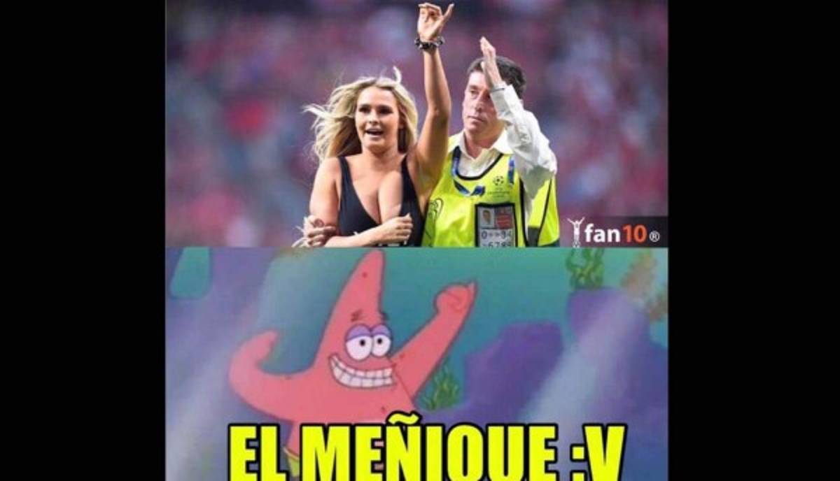 ¡Para morir de risa! Los memes liquidan a Messi tras la interrupción de Kinsey Wolanski en la final de la Champions  