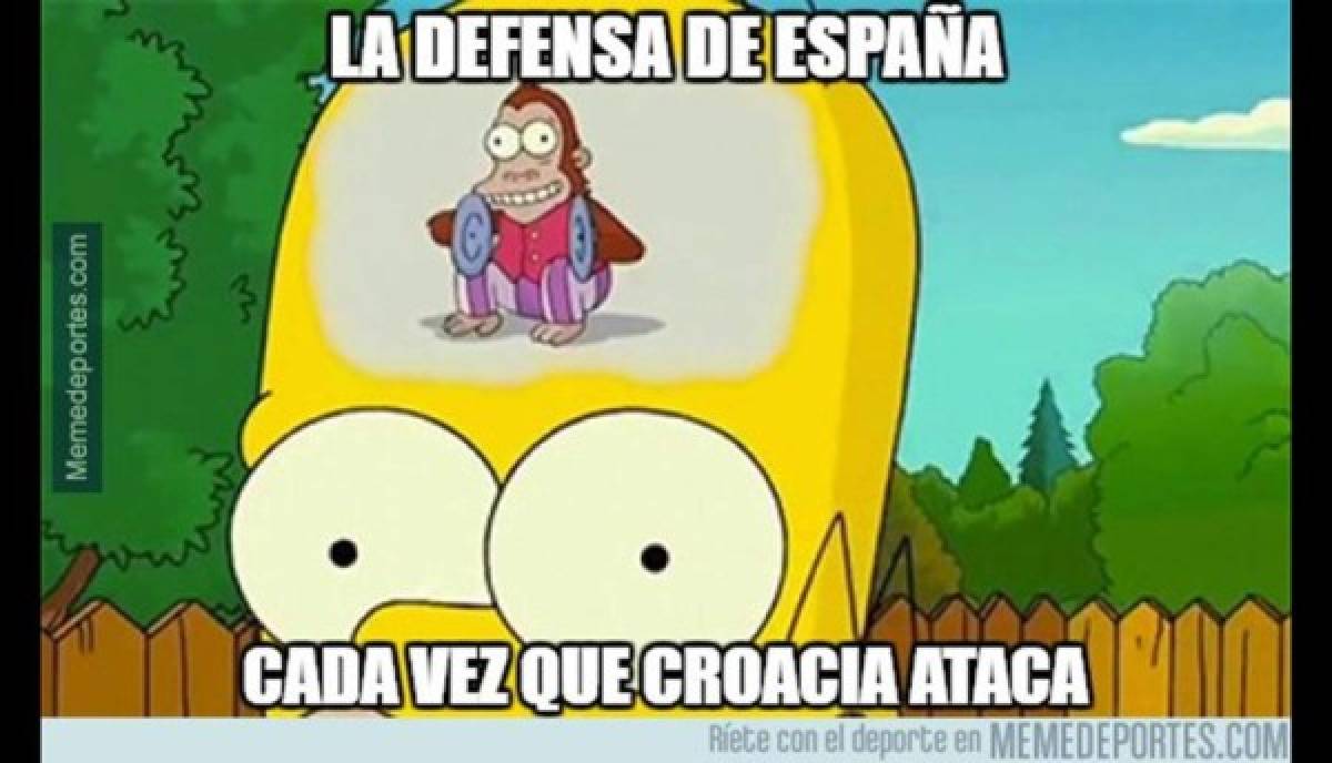 ¡Divertidísimos! Los memes que destruyen a Croacia luego de su humillante derrota ante España