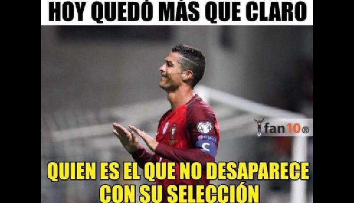 Los memes van directo a Cristiano Ronaldo tras su cuarto gol en Rusia-2018