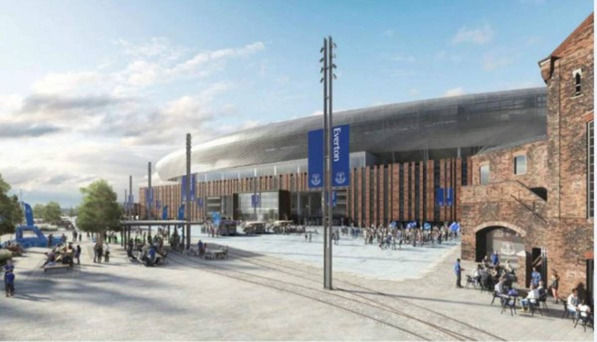 Muy diferente: El lujoso estadio que va a construir el Everton por 600 millones de euros