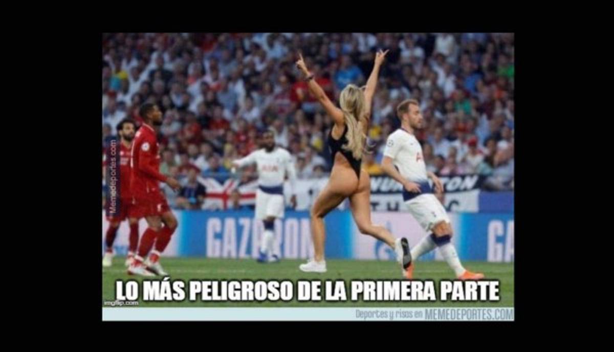 ¡Para morir de risa! Los memes liquidan a Messi tras la interrupción de Kinsey Wolanski en la final de la Champions  