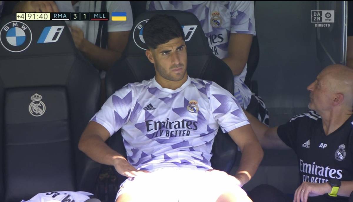 No lo soportó más: el enfado de Asensio con Ancelotti por no dejarlo jugar en el Real Madrid-Mallorca y el bailecito de Vinicius