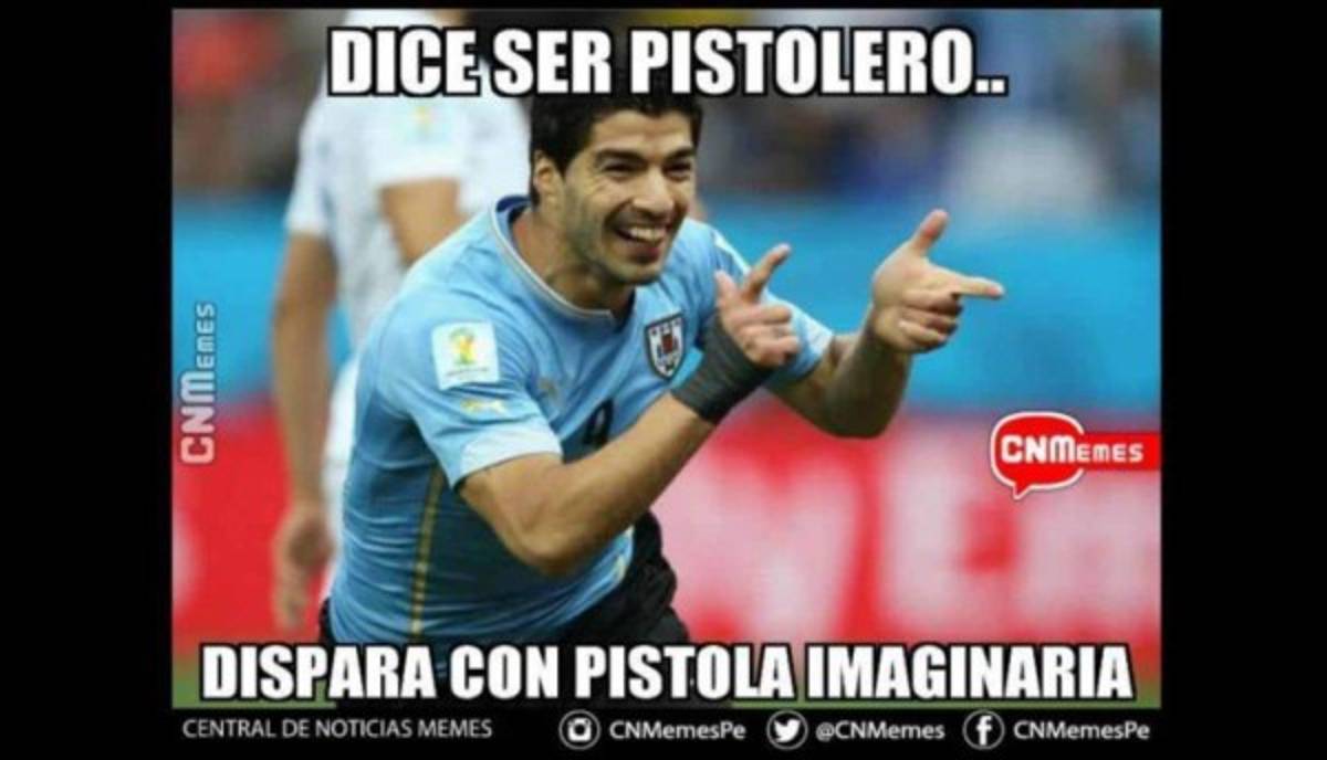 Liquidado: Luis Suárez es la víctima favorita de los memes tras fallar el penal contra Perú