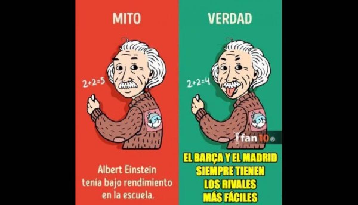 Los memes 'descuartizan' al Real Madrid y Barcelona previo a los octavos de final de la Champions League   