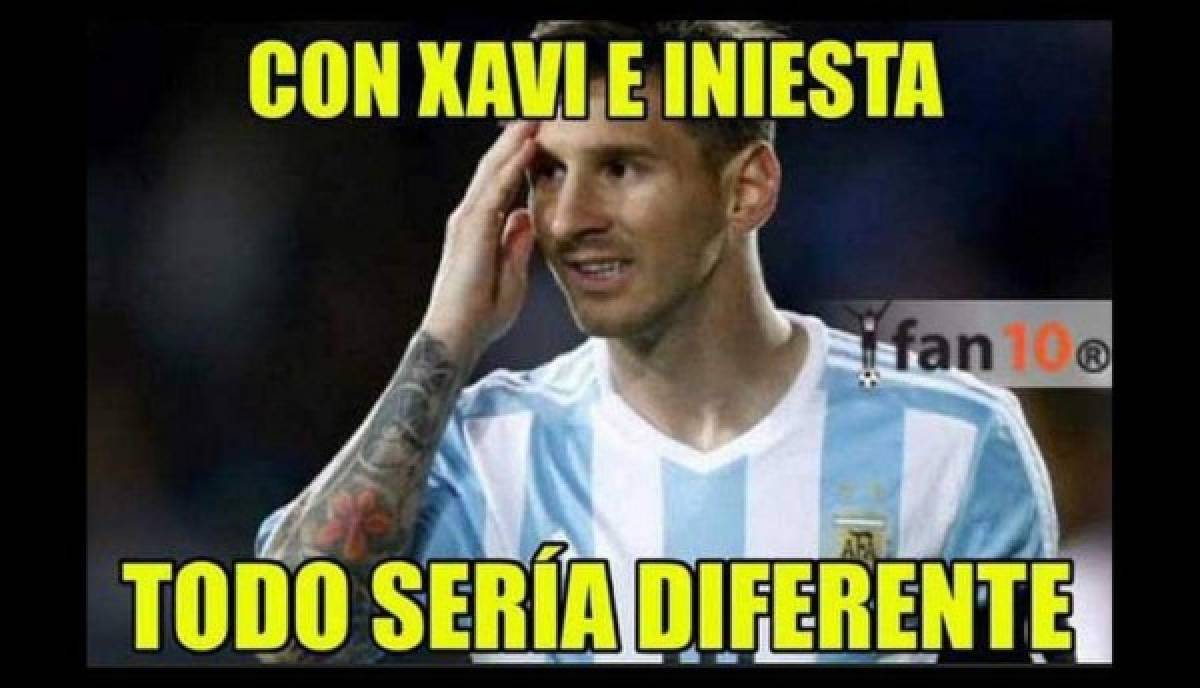 Memes atacan a Messi y ridiculizan a Argentina tras perder ante Colombia