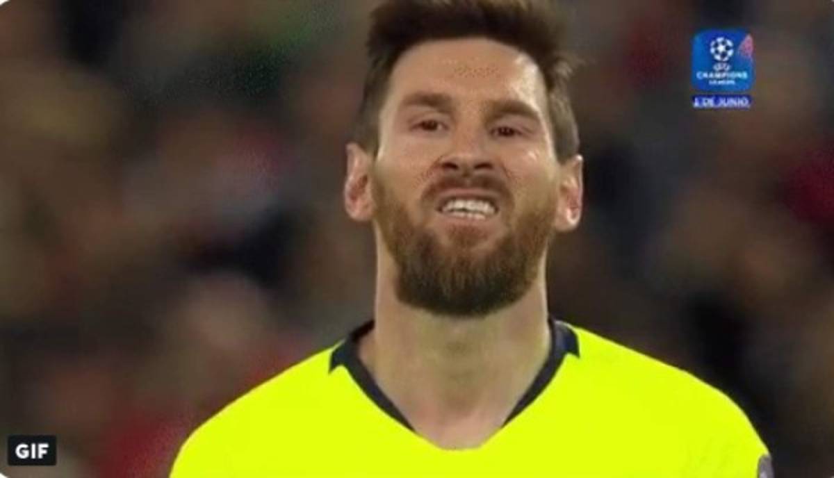 FOTOS: El sufrimiento de Messi tras la eliminación del Barcelona ante Liverpool