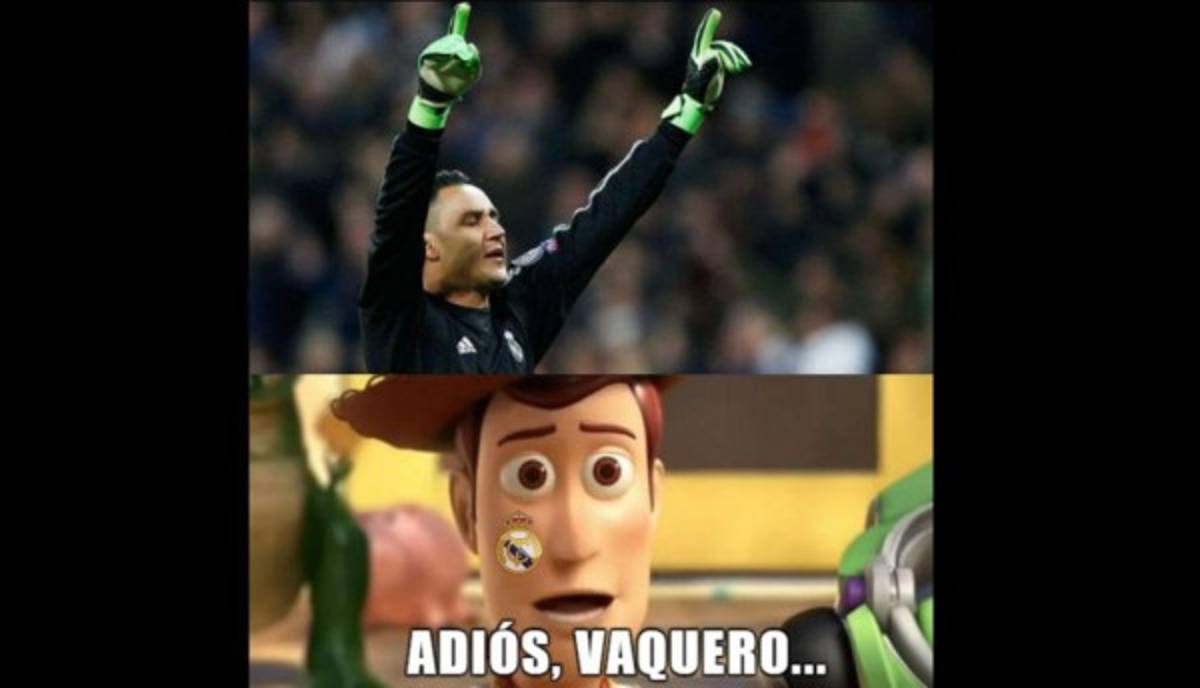 Crueles: Los tremendos memes del último día del mercado de fichajes con Keylor Navas de protagonista