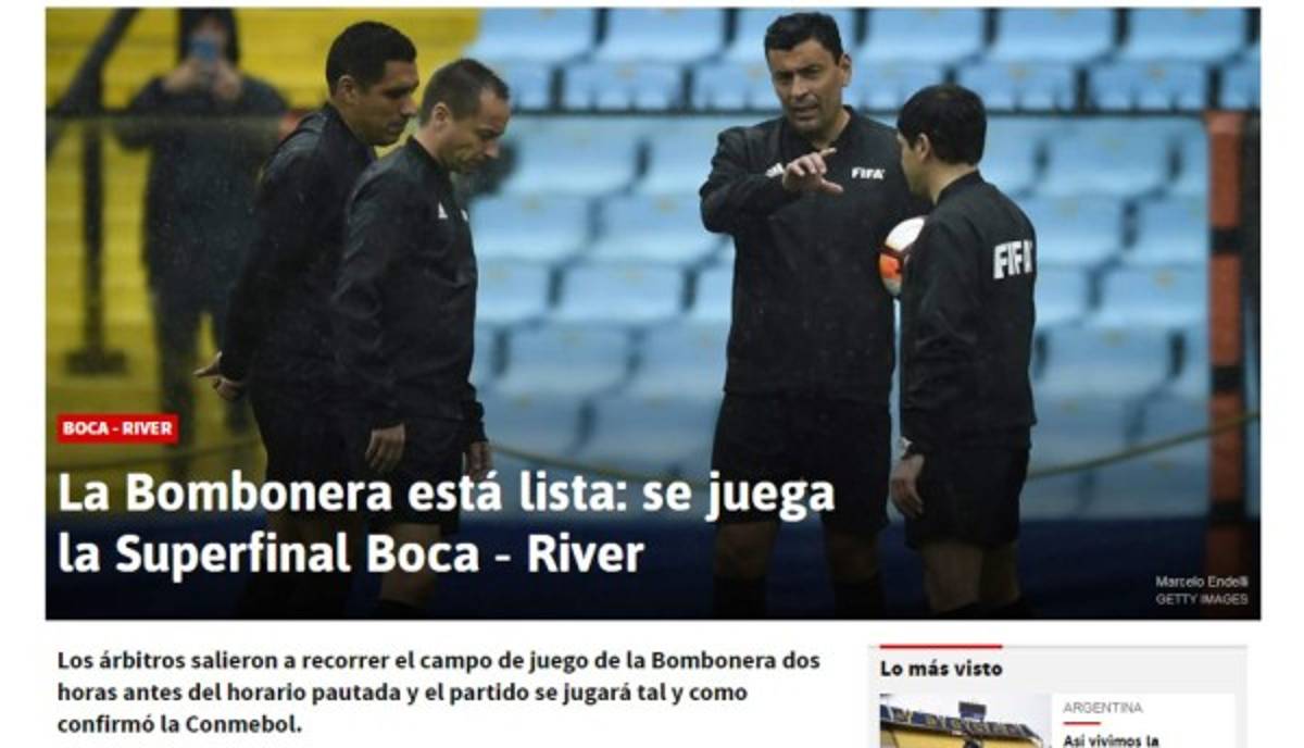 Impacto mundial: La prensa reacciona tras confirmar la final Boca-River en la Libertadores