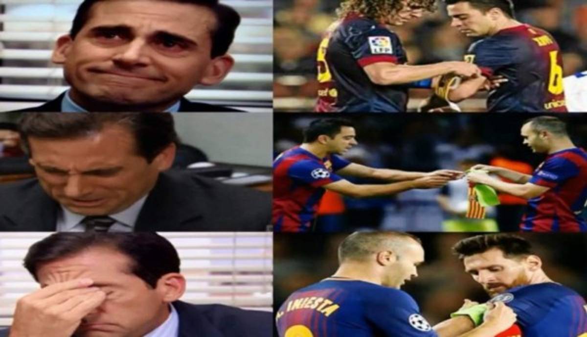 Los mejores memes de Iniesta y su adiós del Barça donde hacen pedazos a Messi