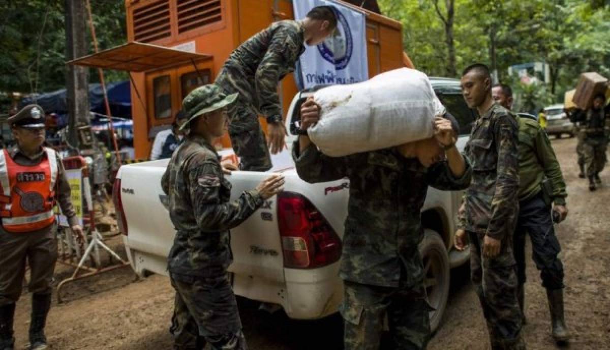 Impactantes imágenes: Así es la cueva en Tailandia donde 12 niños futbolistas siguen atrapados