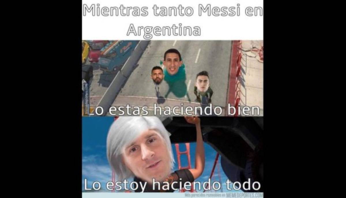 Los crueles memes contra Messi y Argentina que pueden quedarse sin Mundial