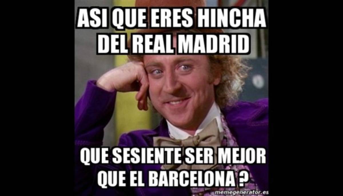 Divertidos MEMES inundan las redes sociales con el clásico Real Madrid-Barcelona