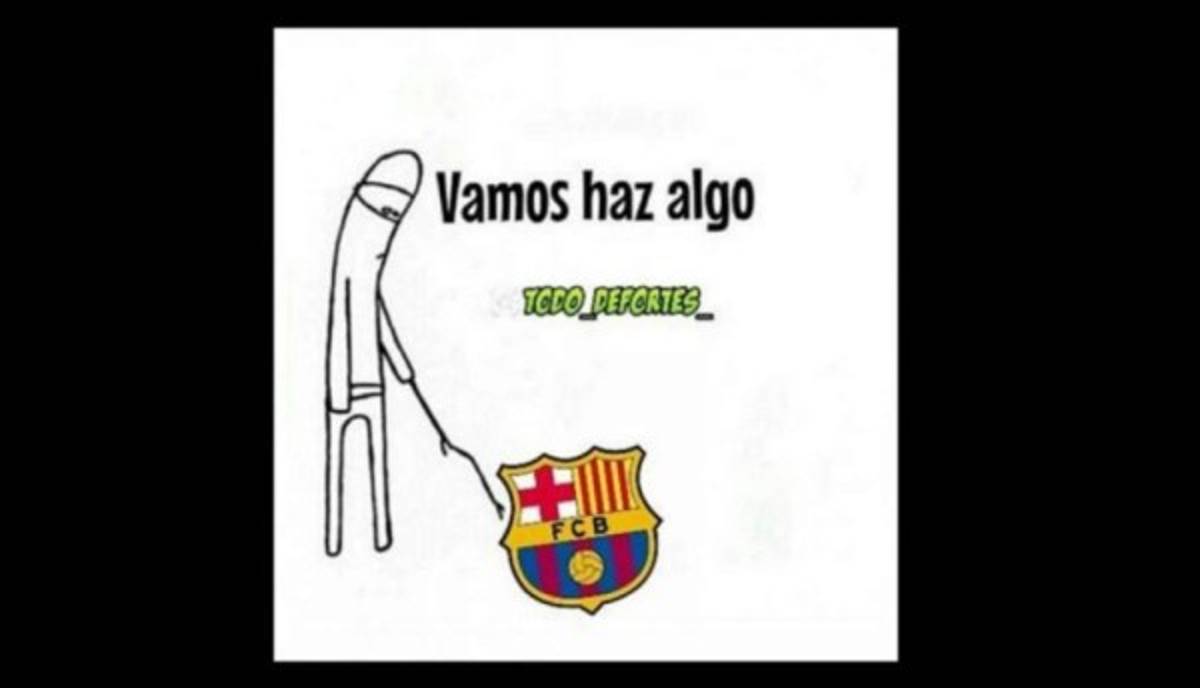 ¡No perdonan al Barça! Los divertidos memes que dejó la jornada de Champions  