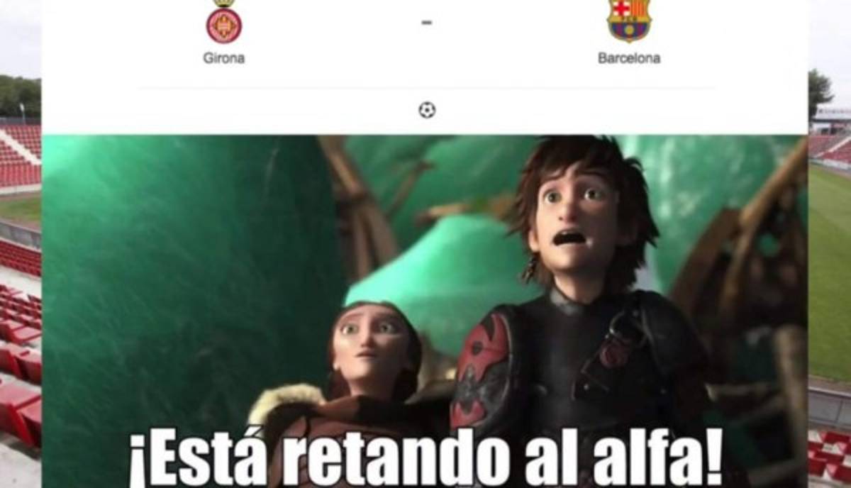Barcelona-Girona y los despiadados memes donde aparece hasta el Choco Lozano