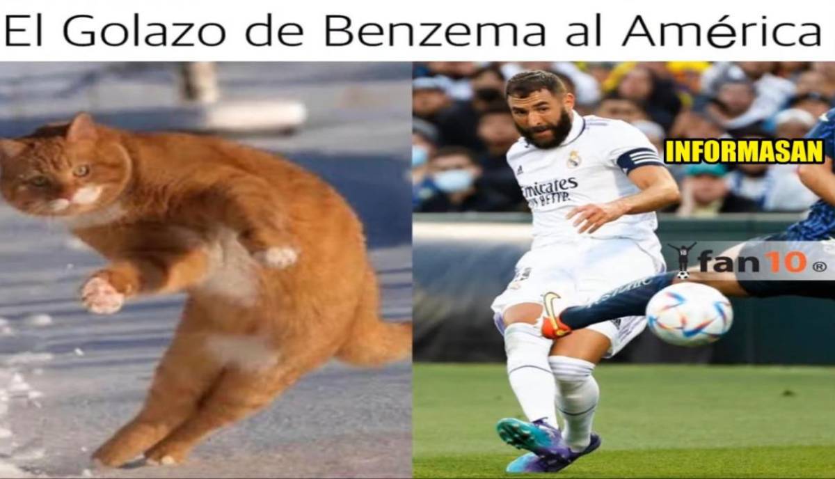 “América, vete a Europa”: Estos son los jocosos memes que dejó el empate de las Águilas contra Real Madrid