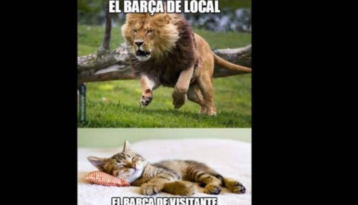 ¡No perdonan al Barça! Los divertidos memes que dejó la jornada de Champions  