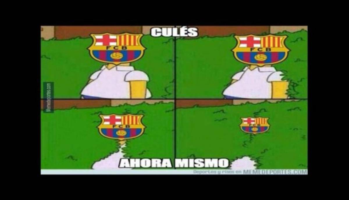 ¡No perdonan al Barça! Los divertidos memes que dejó la jornada de Champions  