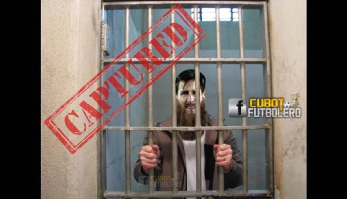 Messi, atacado con duros memes después de ser condenado a prisión