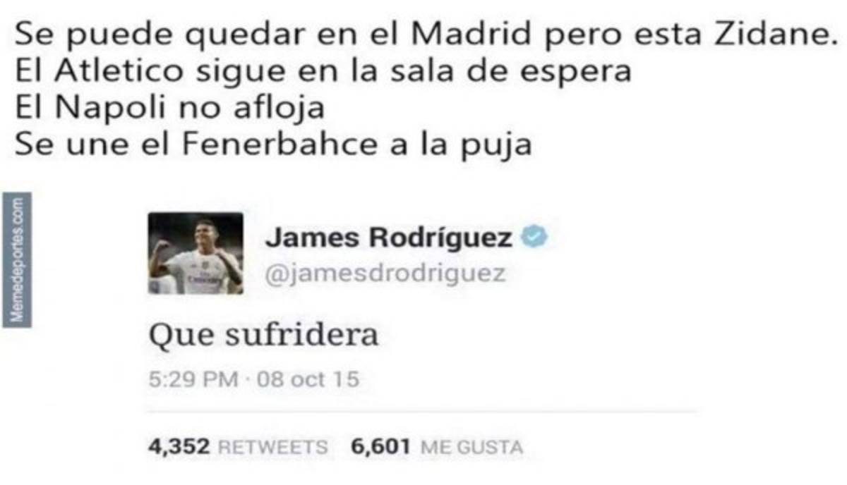 Los divertidos memes que ha dejado el mercado de fichajes, Neymar y James, las víctimas favoritas