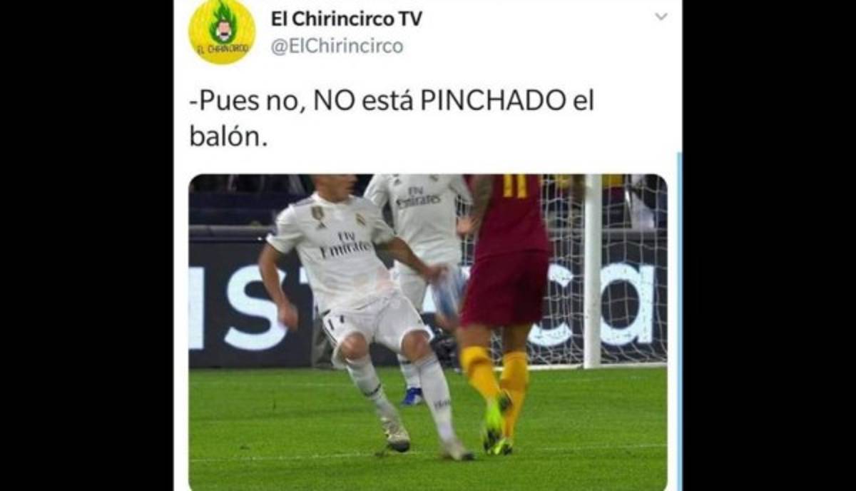 Destrozan a Isco y al Barça: Los memes del triunfo del Real Madrid sobre la Roma