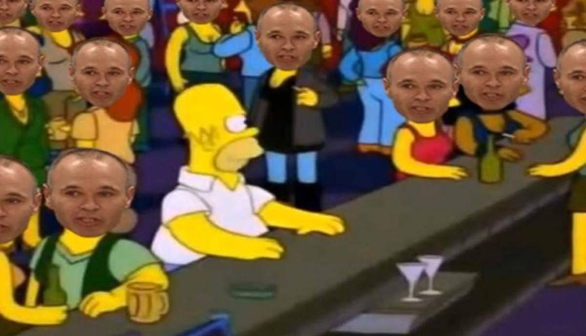 Los mejores memes de Iniesta y su adiós del Barça donde hacen pedazos a Messi