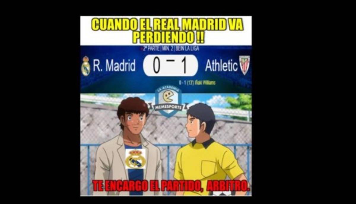 Los crueles memes contra el Real Madrid por el sufrido empate ante el Athletic en casa