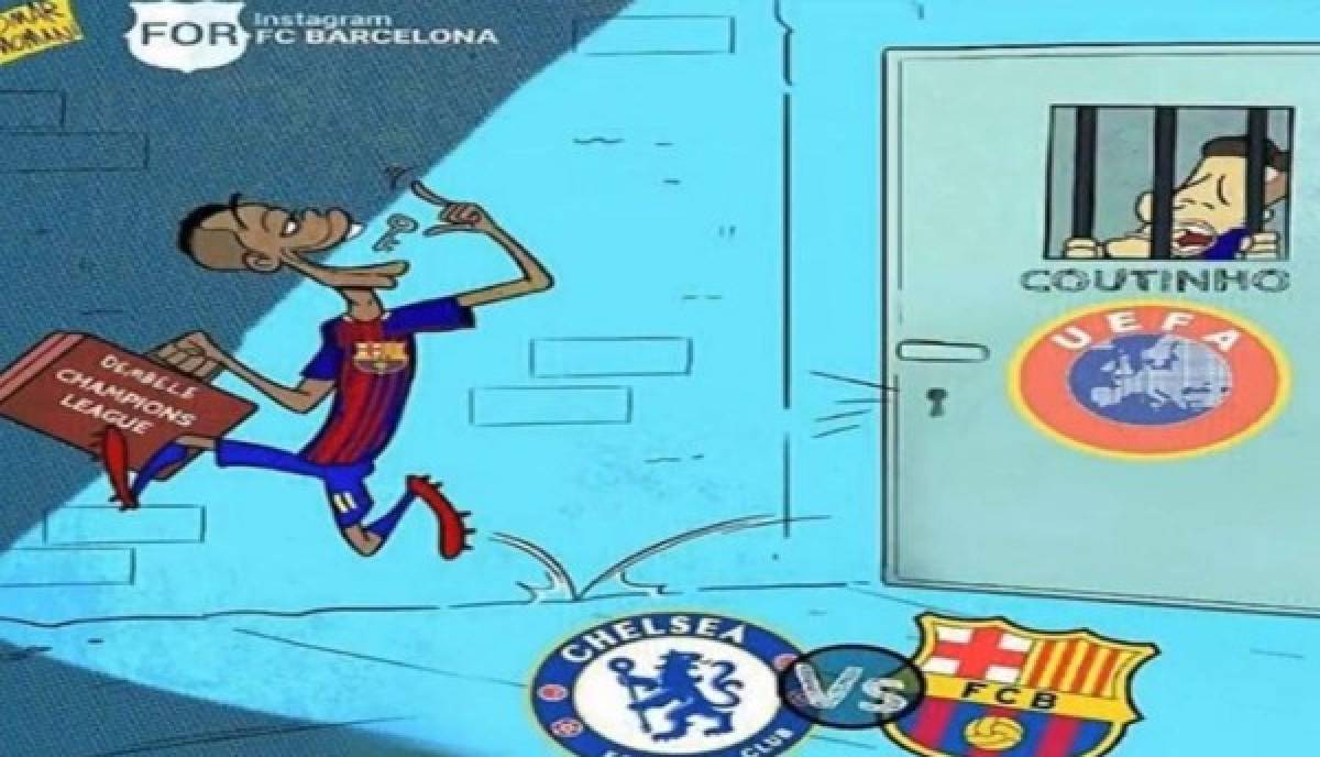 Los memes se burlan del Real Madrid y Cristiano tras goleada de Barcelona al Chelsea