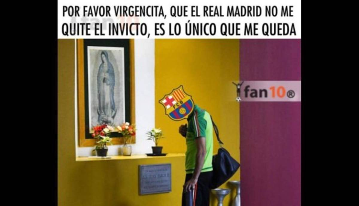 ¡IMPERDIBLES! Los crueles memes que dejó el clásico Barcelona-Real Madrid