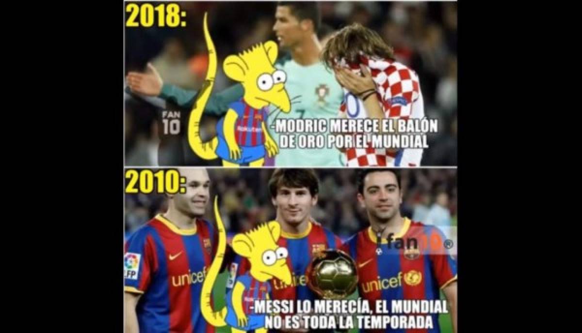 Los otros memes que dejó la gala del Balón de Oro y que no has visto