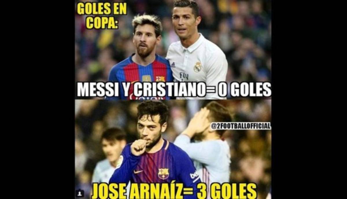 Los memes del polémico gane del Real Madrid y del empate del Barça en Copa del Rey