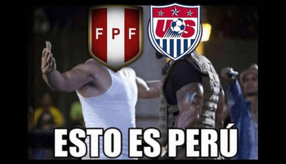 Los memes que dejó el empate agónico de Perú ante Estados Unidos