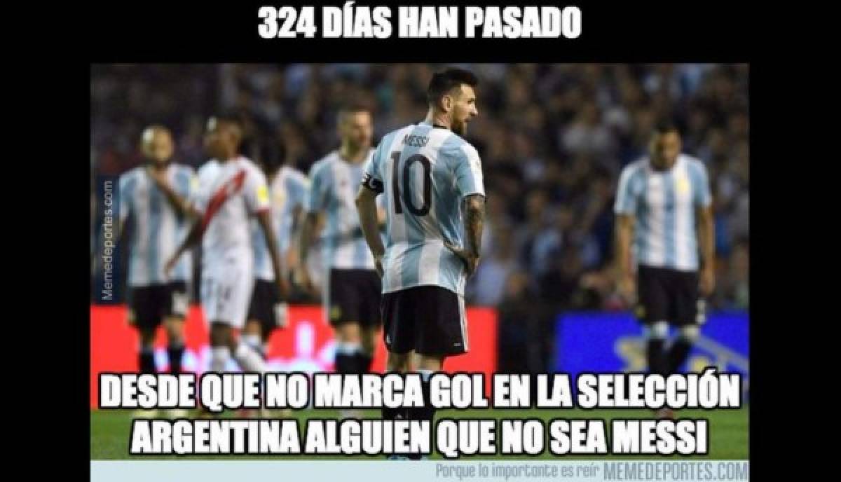 Los crueles memes contra Messi y Argentina que pueden quedarse sin Mundial
