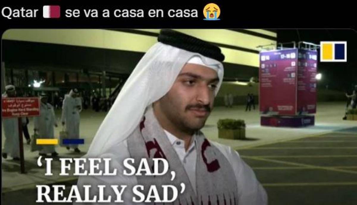 ¡Para morir de la risa! Los divertidos memes que dejó el último partido de Qatar en su mundial