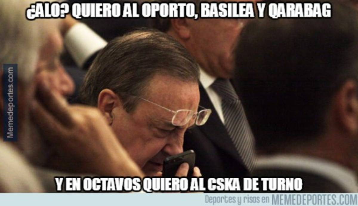 ¡LOCURA! Los divertidos memes que nos dejó el sorteo de la Champions