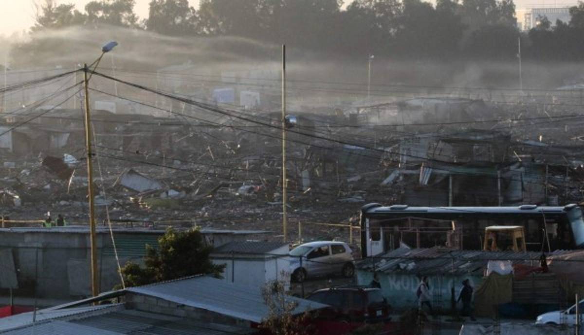 Así quedó todo luego de explosión que causó dolor y luto en México